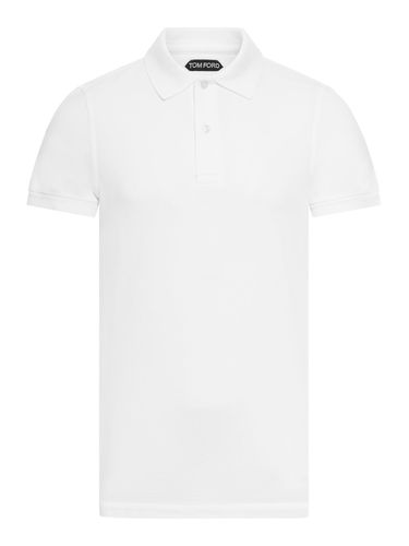 COTTON POLO SHIRT - Tom Ford - Man - Tom Ford - Modalova