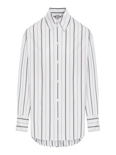 STRIPED COTTON SHIRT - Woman - Toteme - Modalova