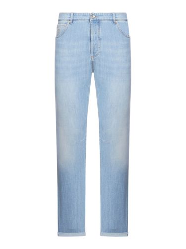 Mid-rise tapered jeans - Man - Brunello Cucinelli - Modalova