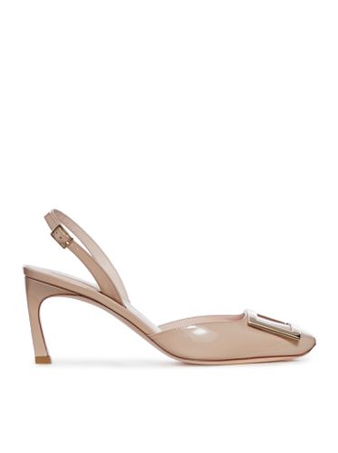 PATENT SLINGBACK TRUMPETTE PUMPS - Woman - Roger Vivier - Modalova