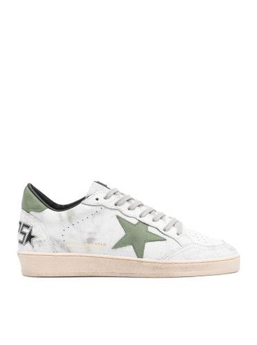 SNEAKERS BALLSTAR IN NABUK - Man - Golden Goose Deluxe Brand - Modalova