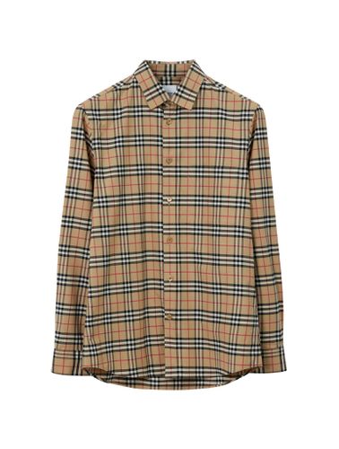 Shirt with vintage check pattern - - Man - Burberry - Modalova