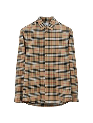 Shirt with vintage check pattern - Man - Burberry - Modalova