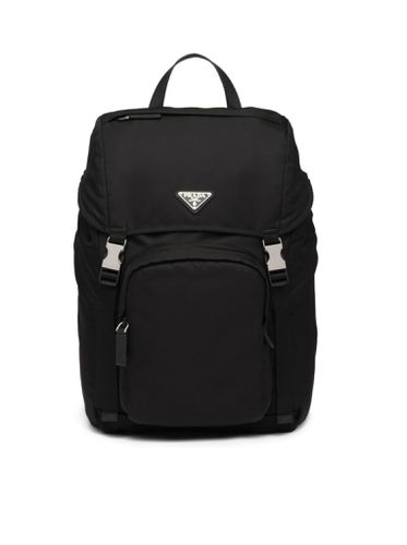 Backpack in Re-Nylon and Saffiano leather - - Man - Prada - Modalova