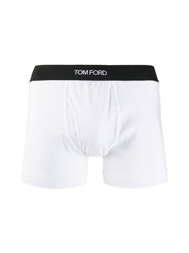 Boxer with logo band - - Man - Tom Ford Underwear - Modalova