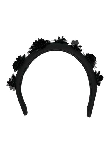 Floral-embellished hairband - - Woman - Prada - Modalova