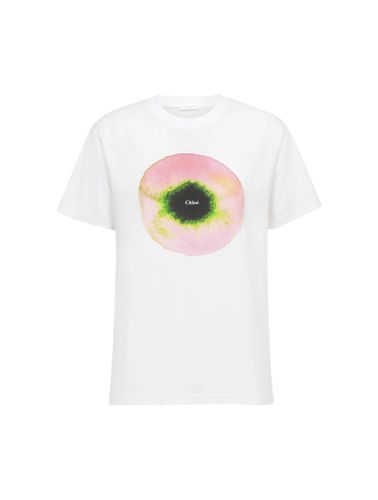Print t-shirt - Chloe` - Woman - Chloe` - Modalova