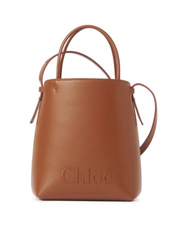 Chloé sense micro tote bag - - Woman - Chloe` - Modalova