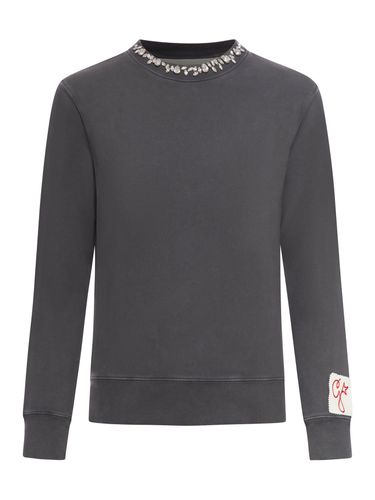 CREWNECK SWEATSHIRT WITH CRYSTALS - Woman - Golden Goose Deluxe Brand - Modalova