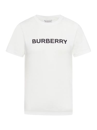 T-shirt with logo - - Woman - Burberry - Modalova