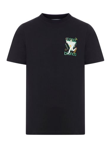 Le Jeu graphic-print T-shirt - - Man - Casablanca - Modalova