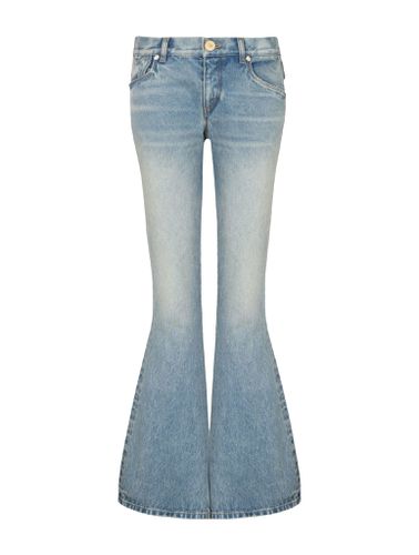 Western low-rise bootcut jeans - - Woman - Balmain - Modalova