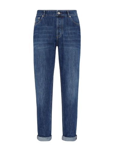 Denim pants - Man - Brunello Cucinelli - Modalova