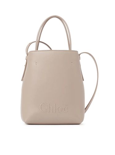 Chloé sense micro tote bag - - Woman - Chloe` - Modalova