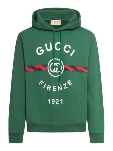 HOODED SWEATSHIRT - Gucci - Man - Gucci - Modalova