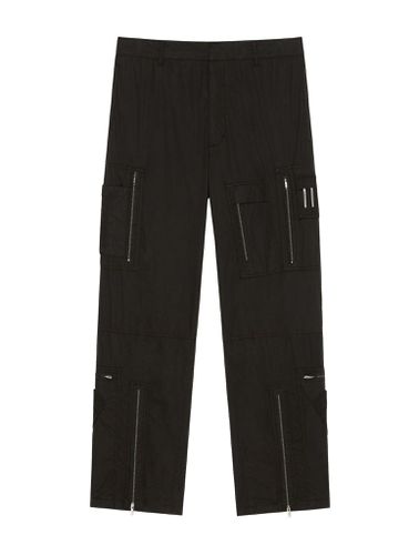 Poplin trousers with multipockets with zip - - Man - Givenchy - Modalova