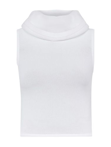 CROP HOODED TOP - Alaia - Woman - Alaia - Modalova