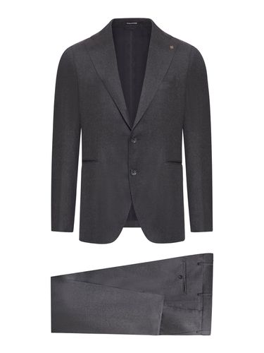 Tailored wool suit with pleats - - Man - Tagliatore - Modalova