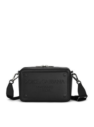 Embossed shoulder bag - - Man - Dolce & Gabbana - Modalova