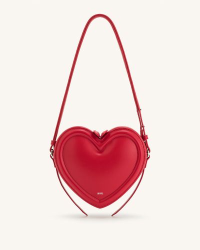 Arlene Heart Shaped Bag - Magenta - JW PEI - Modalova