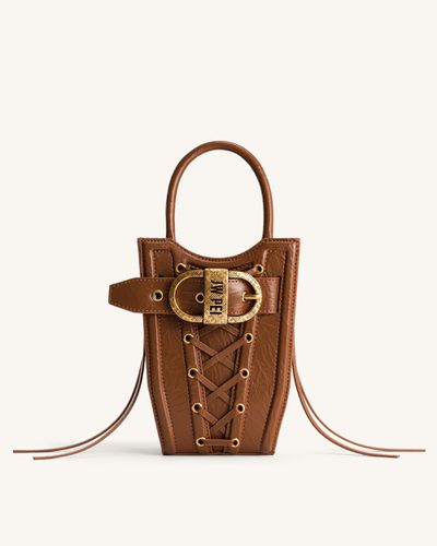 FEI Crushed Straps Phone Bag - Brown - JW PEI - Modalova