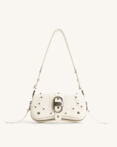 Joy Crushed Shoulder Bag - White - JW PEI - Modalova