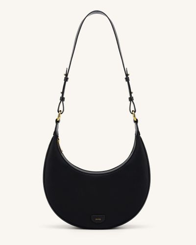 Carly Nylon Saddle Bag - Black - JW PEI - Modalova