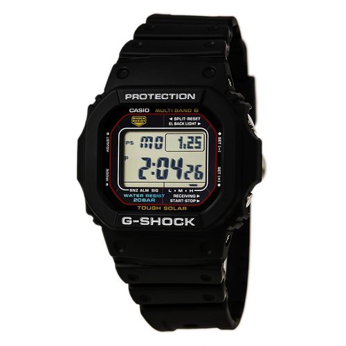 GWM5610-1 Men's G-Shock Black Resin Multi-Band Atomic Digital Alarm Watch - Casio - Modalova