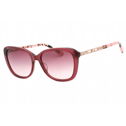 Women's Sunglasses - Berry Plastic Full Rim Fixed Nose Pads Frame / BB7219 630 - Bebe - Modalova