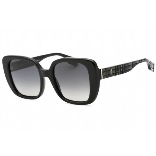 Women's Sunglasses - Black Frame Polar Grey Gradient Lens / 0BE4371 3001T3 - BURBERRY - Modalova