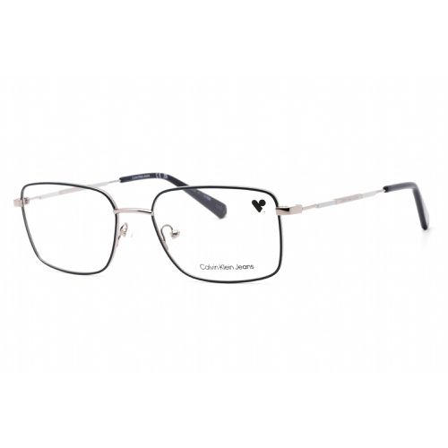 Men's Eyeglasses - Light Ruthenium/Dark Blue Frame / CKJ21222 013 - Calvin Klein Jeans - Modalova