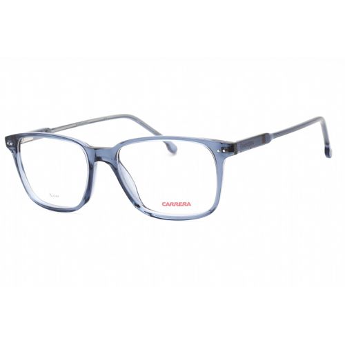 Men's Eyeglasses - Blue Rectangular Frame Clear Lens / 213/N 0PJP 00 - Carrera - Modalova