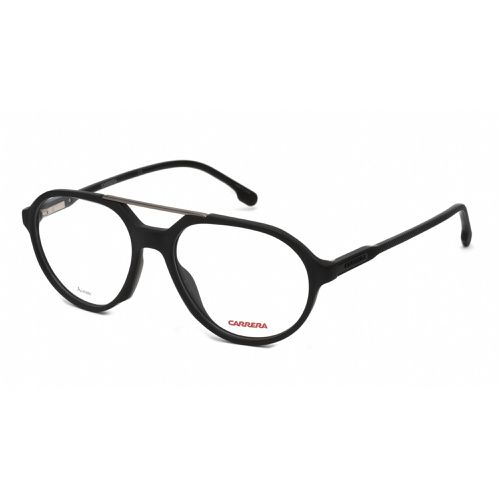Men's Eyeglasses - Matte Black Full Rim Aviator Frame / 228 0003 00 - Carrera - Modalova