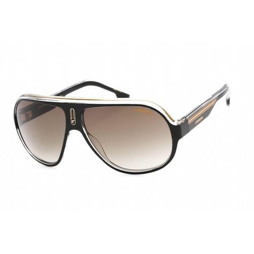 Men's Sunglasses - Black Gold Frame Brown Gradient Lens / SPEEDWAY/N 02M2 HA - Carrera - Modalova