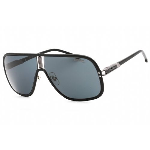 Men's Sunglasses - Grey Lens Matte Black Aviator Frame / FLAGLAB 11 0003 IR - Carrera - Modalova