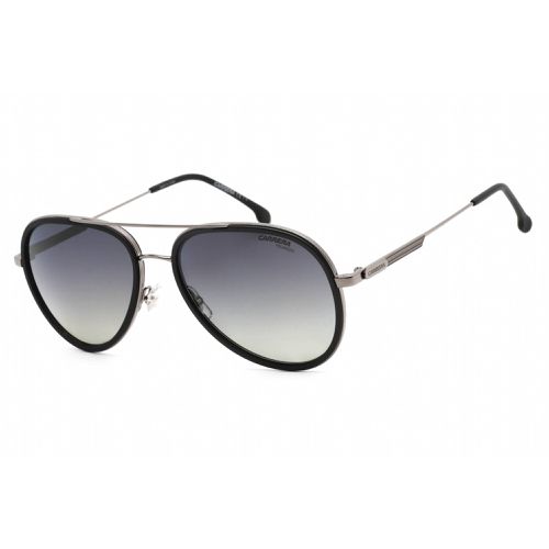 Men's Sunglasses - Matte Black Aviator Metal Full Rim Frame / 1044/S 0003 WJ - Carrera - Modalova