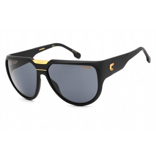 Men's Sunglasses - Matte Black Plastic Frame Grey Lens / FLAGLAB 13 0003 IR - Carrera - Modalova