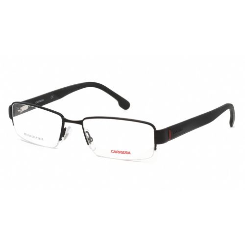 Unisex Eyeglasses - Matte Black Metal Half Rim Frame / 8850 0003 00 - Carrera - Modalova