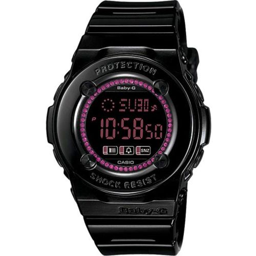 Women's Watch - Baby-G Black Reverse Digital LCD Dial Resin Strap / BG-1300MB-1 - Casio - Modalova