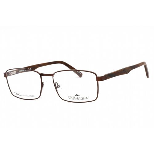 Men's Eyeglasses - Dark Brown Metal Frame Clear Lens / CH 93XL 0R0Z 00 - Chesterfield - Modalova
