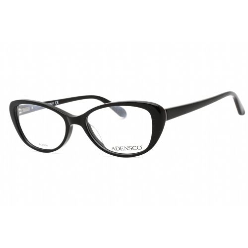 Women's Eyeglasses - Black Oval Plastic Frame Clear Lens / Ad 220 0807 00 - Adensco - Modalova