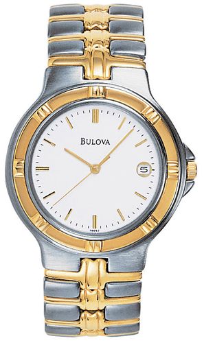 Men's Bracelet Two Tone Watch 98B52 - Bulova - Modalova