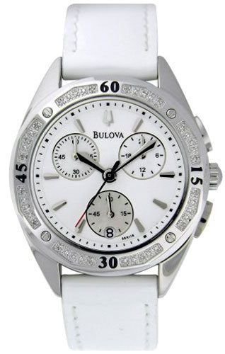 R119 Women's Diamond Chronographs Watch - Bulova - Modalova
