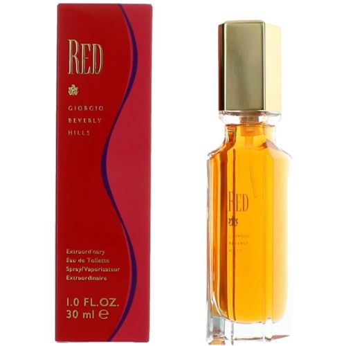 Women's Eau De Toilette Spray - Red Classic Woody Fragrance, 1 oz - Beverly Hills - Modalova