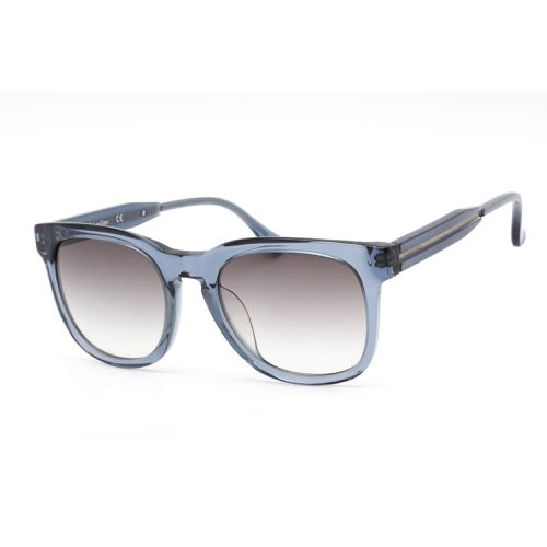 Women's Sunglasses - Blue Square Frame Grey Gradient Lens / CK4326SA 412 - Calvin Klein - Modalova