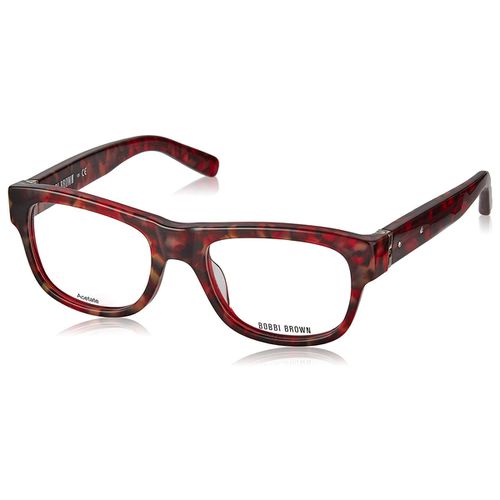 Women's Eyeglasses - The Addison Havana Burgundy Frame / 08Q8-48-18-135 - Bobbi Brown - Modalova