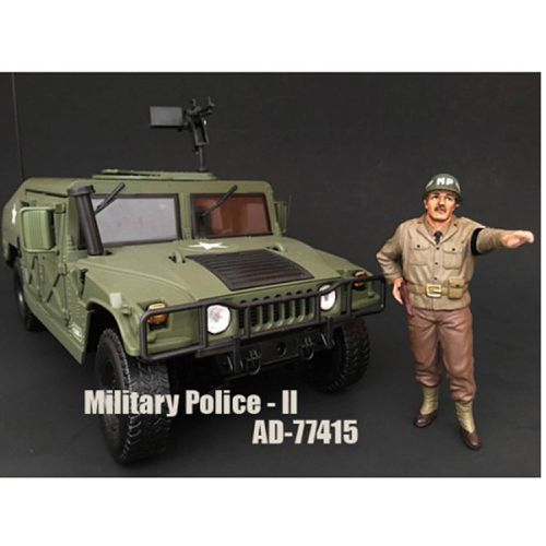 Figure II - WWII Military Police For 1:18 Scale Models, 4 inch Tall - American Diorama - Modalova