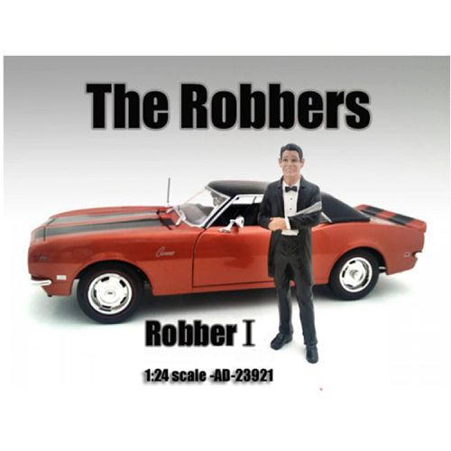 Figure - The Robbers Robber I For 1:24 Scale Models Blister Pack - American Diorama - Modalova
