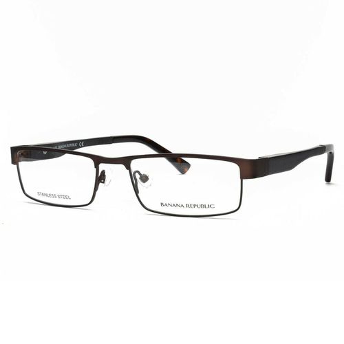 Men's Eyeglasses - Vidal Satin Brown Frame / Vidal-05BZ-52-17-140 - Banana Republic - Modalova