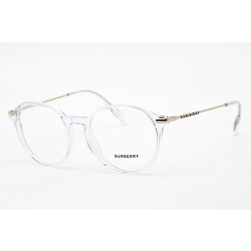 Women's Eyeglasses - Full Rim Transparent Plastic Round Frame / 0BE2365 3024 - BURBERRY - Modalova